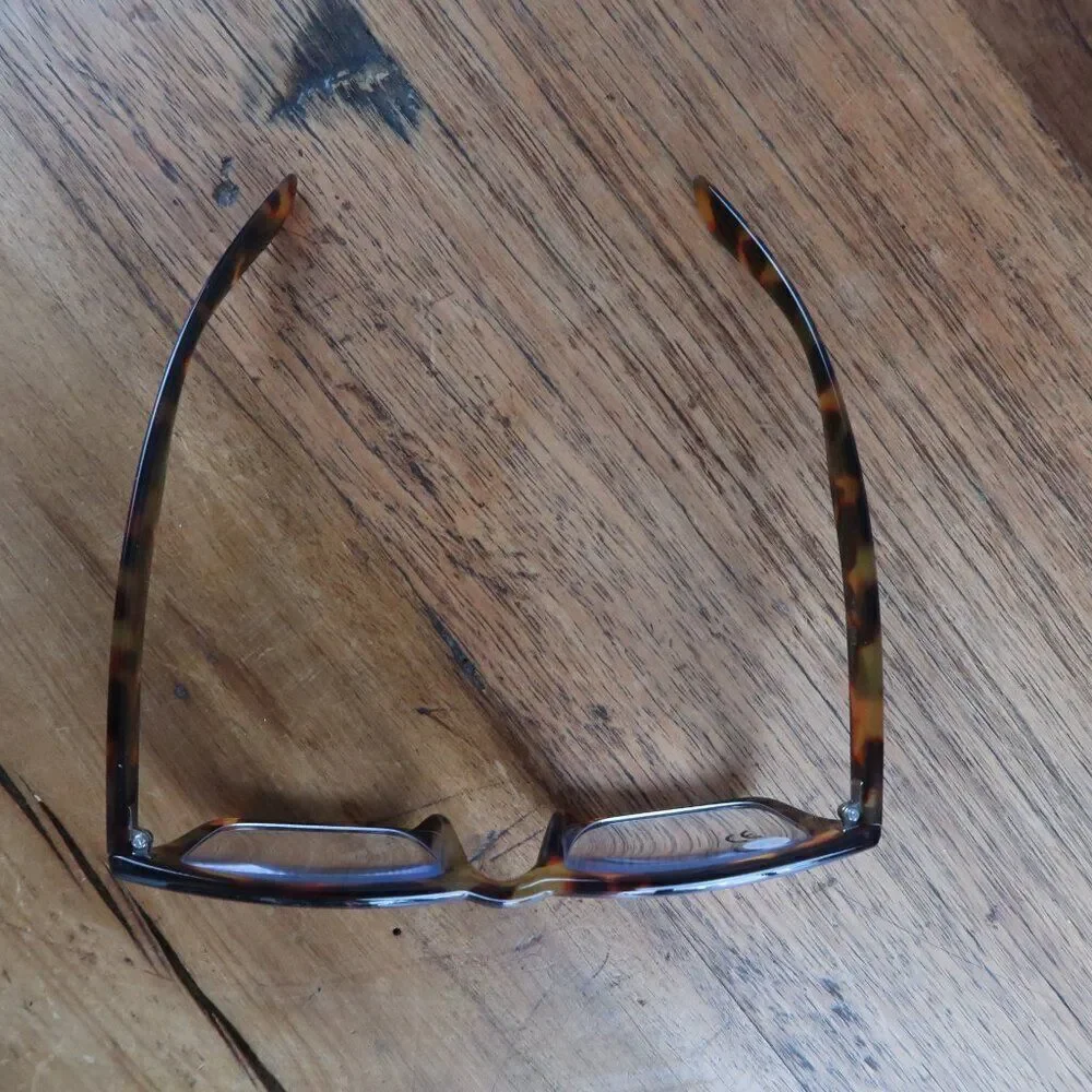RETRO TRENDY BROWN TORTISHELL READER GLASSES +2.50 NWT